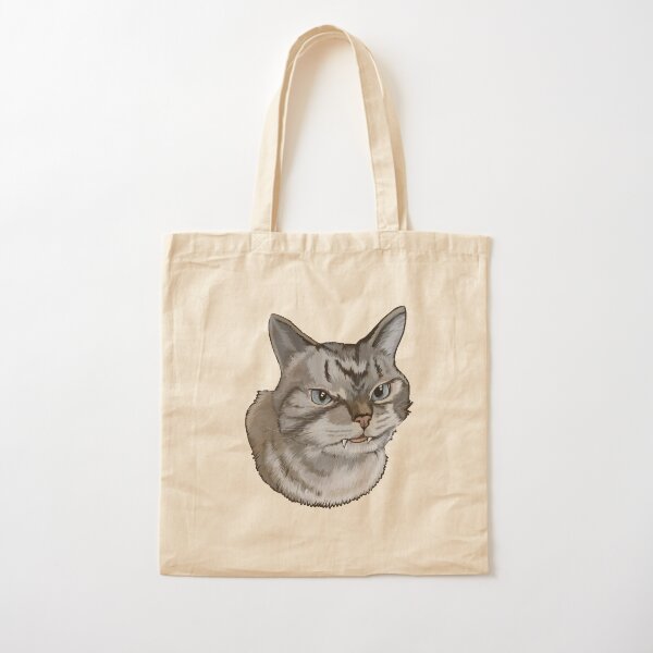Alien kitten Cotton Tote Bag