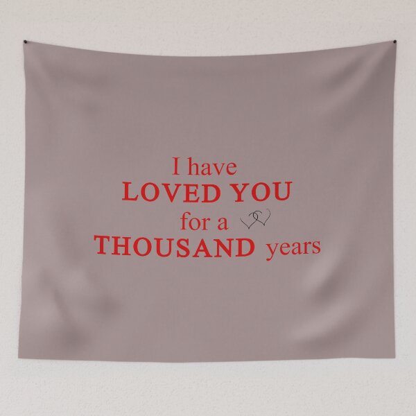 Item preview, Twilight I Have Loved You For A Thousand Years Red designed and sold by muchhappier.