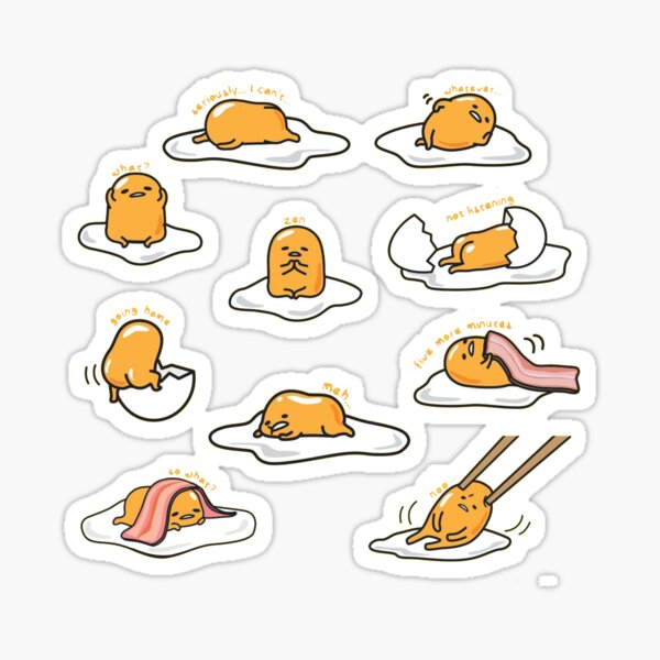  Lazy Egg Stickers  Redbubble
