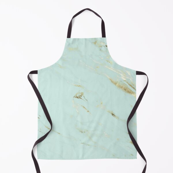 Item preview, Water green and gold marble designed and sold by Jenmag.