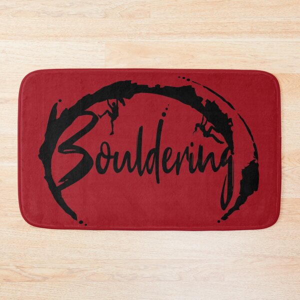 Item preview, Bouldering lettering with climbers - bouldering designed and sold by MadandMean.