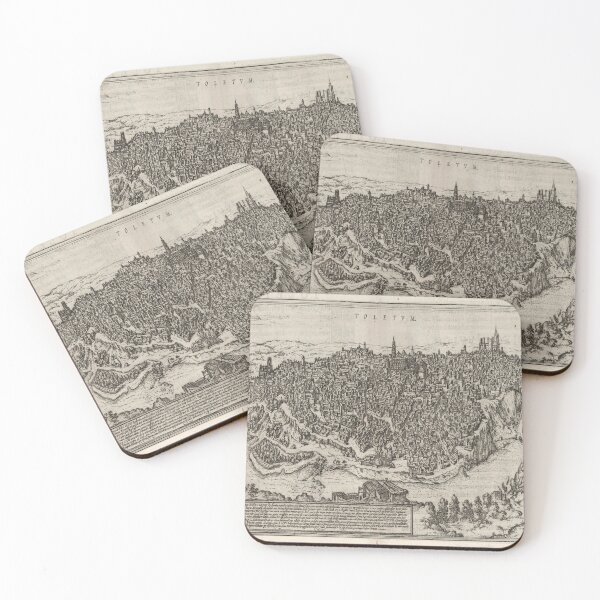 Item preview, Vintage Map of Toledo Spain (1623) designed and sold by BravuraMedia.