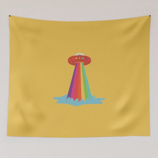 Item preview, Rainbow Spaceship designed and sold by danicunha1999.