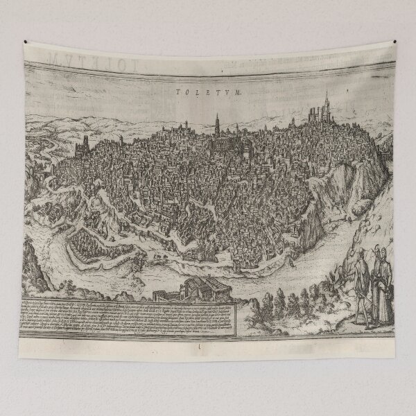 Item preview, Vintage Map of Toledo Spain (1623) designed and sold by BravuraMedia.