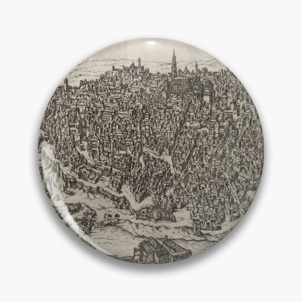 Item preview, Vintage Map of Toledo Spain (1623) designed and sold by BravuraMedia.