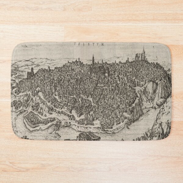 Item preview, Vintage Map of Toledo Spain (1623) designed and sold by BravuraMedia.