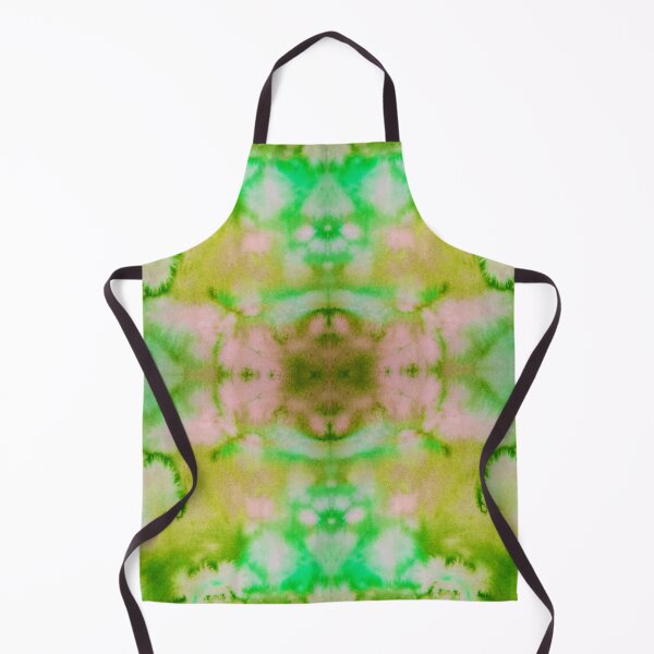 Item preview, Green Pink Monkey Head Batik Fractal Mandala Tie dye pattern V1 designed and sold by blastshmucks.