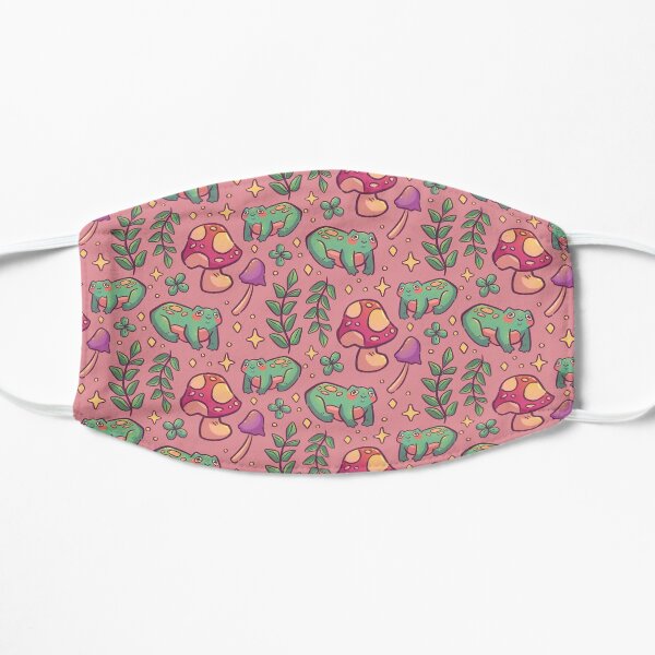 Fae Haven (Whimsical) - Friendly Froggies Flat Mask