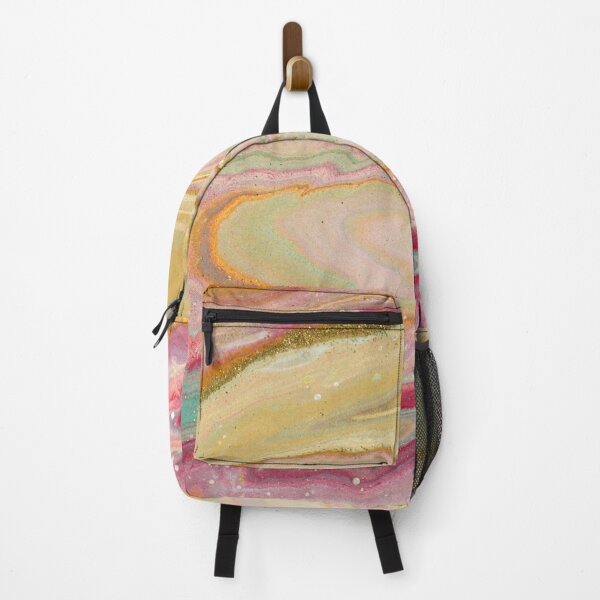 Item preview, Pink and yellow minimalist paint texture galaxy designed and sold by BlankaDesigns.