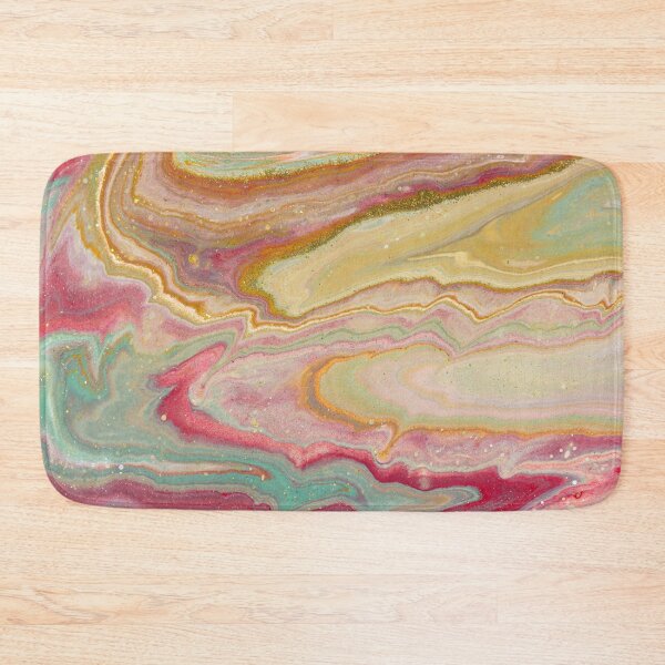 Item preview, Pink and yellow minimalist paint texture galaxy designed and sold by BlankaDesigns.