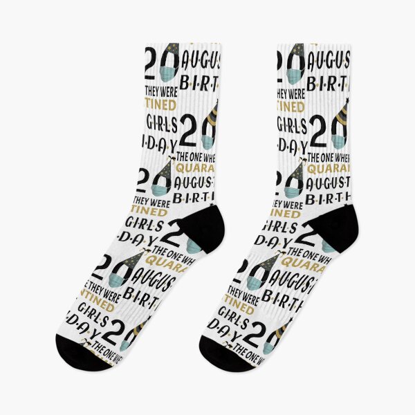 Item preview, August girls Birthday 2020 The One Where I Was Quarantined  designed and sold by AnimaLovers.
