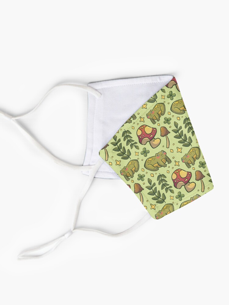 Alternate view of Friendly Forest Froggy Pattern Mask