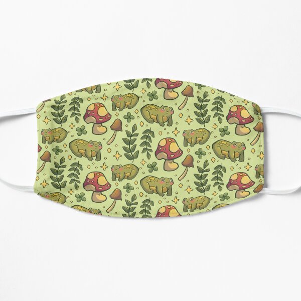 Fae Haven (Natural) - Friendly Froggies Flat Mask
