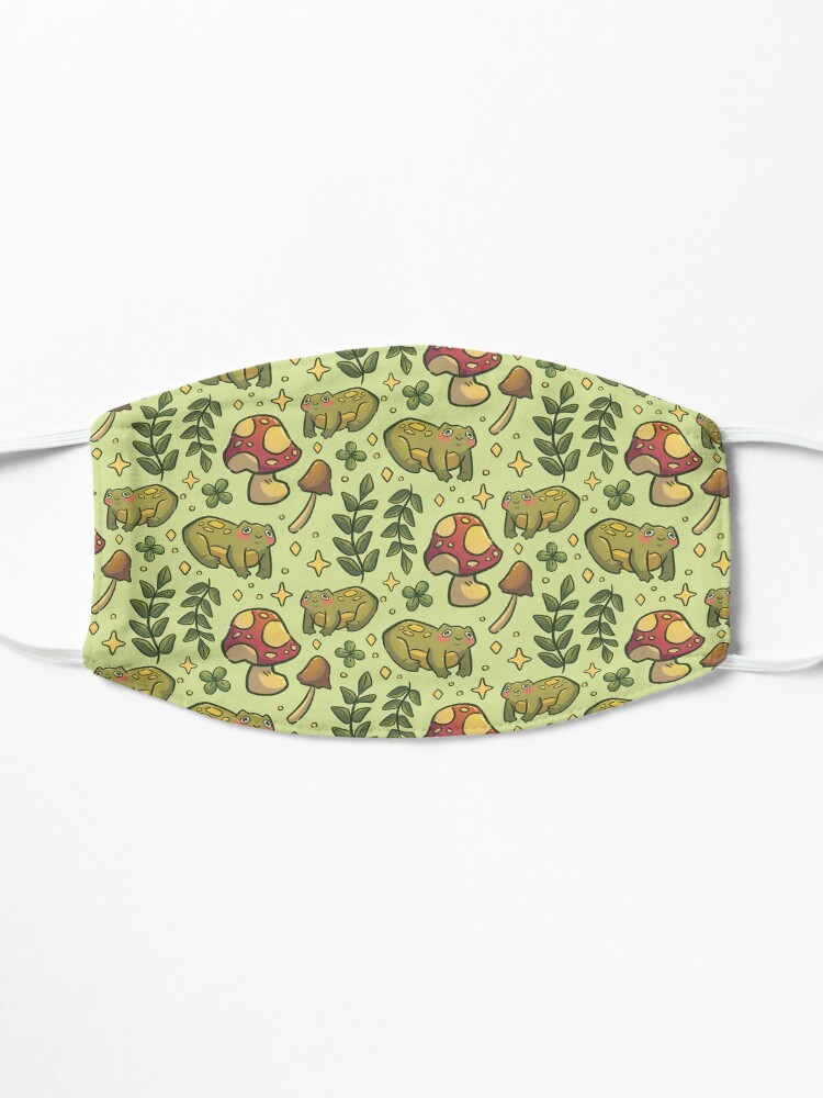 Alternate view of Friendly Forest Froggy Pattern Mask