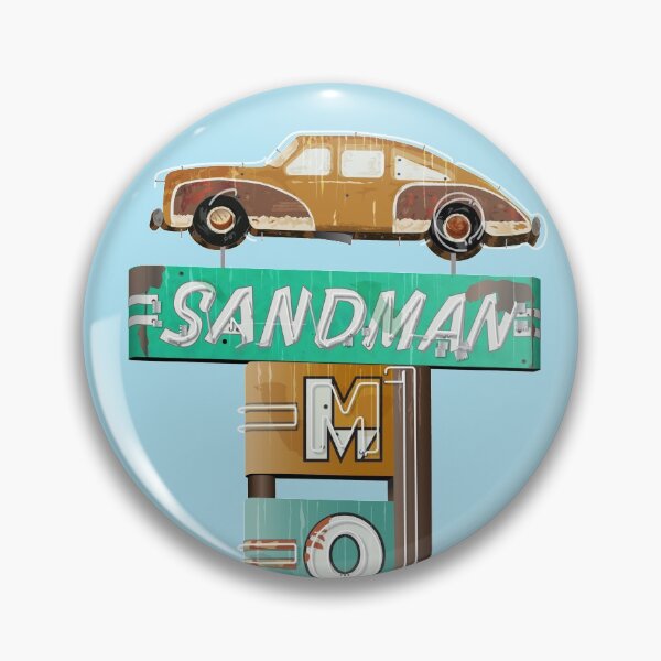 Item preview, Sandman Motel designed and sold by PatArtByKevin.