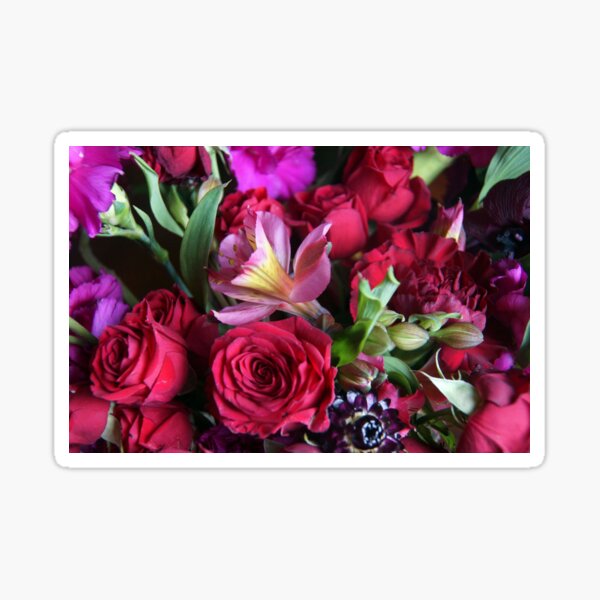 Wedding Flowers by Avril Thomas at Magpie Springs Sticker