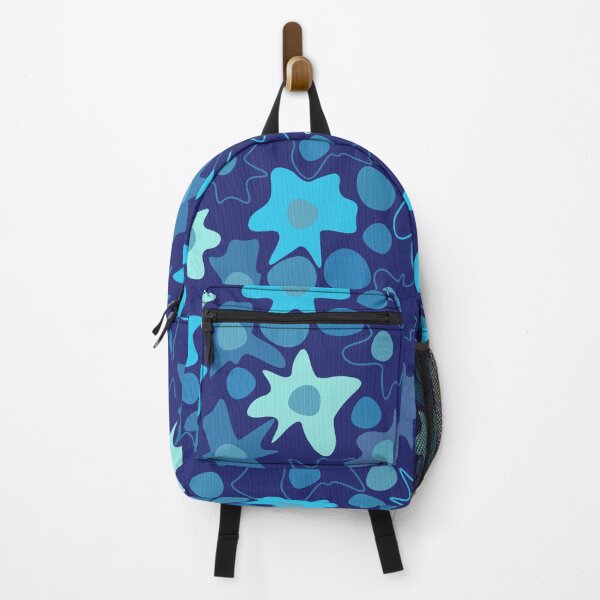 Item preview, Abstract blue spots splatters designed and sold by ivanoel.