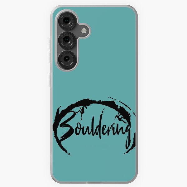 Item preview, Bouldering Lifestyle Boulder Gift Blue designed and sold by MadandMean.