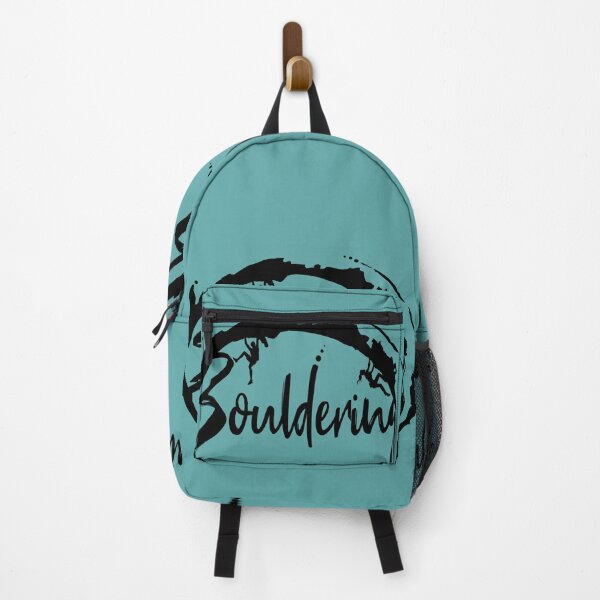 Item preview, Bouldering Lifestyle Boulder Gift Blue designed and sold by MadandMean.