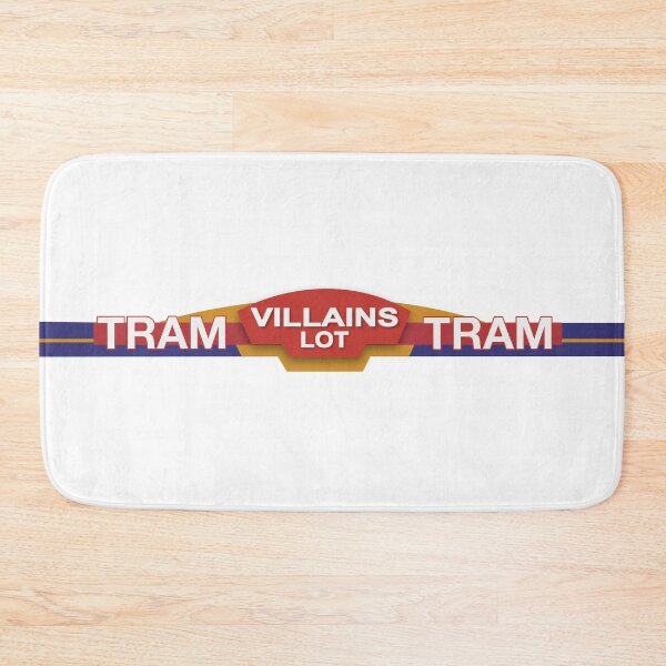 Item preview, Villains Parking Lot Tram Sign designed and sold by TYPhoenicians.