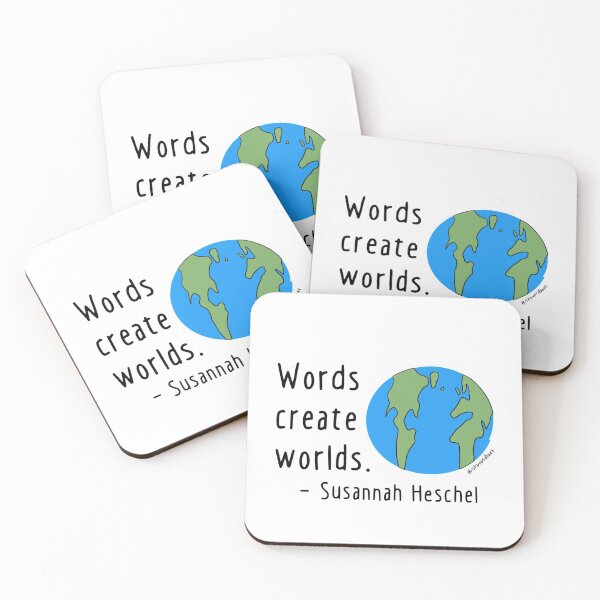 Item preview, Words create worlds. designed and sold by Steve Silbert.