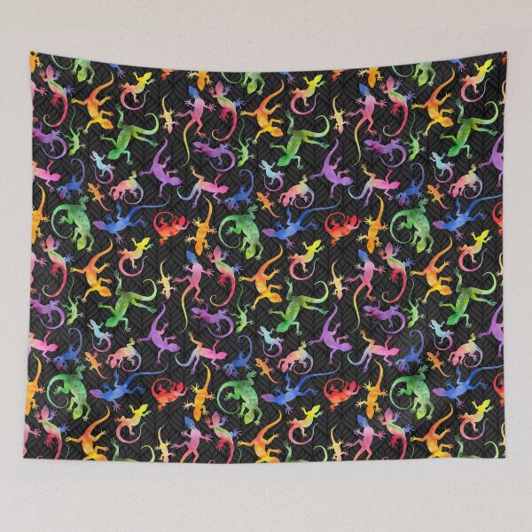 Item preview, Rainbow Lizards designed and sold by dragonstarart.