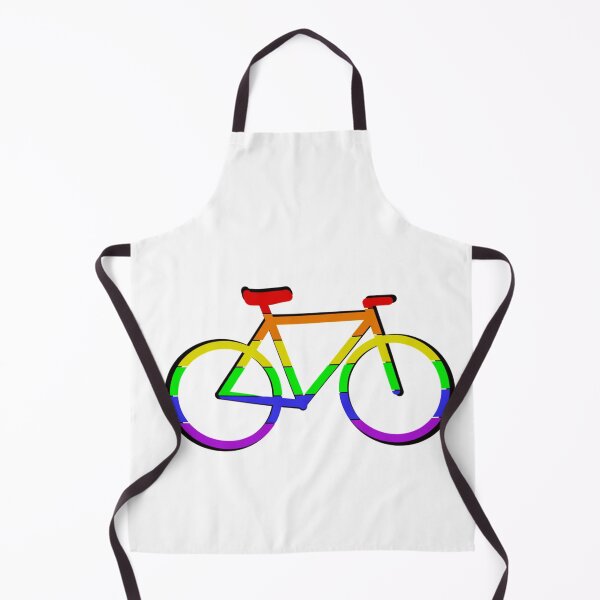Item preview, Rainbow Pride Bike 3D (White Background) - LGBTQ+ designed and sold by Anaquin.