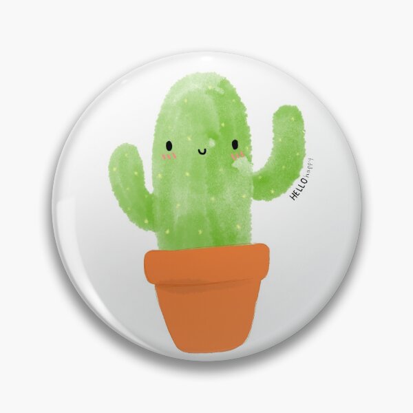 Item preview, Friendly cactus friend designed and sold by hellohappy.