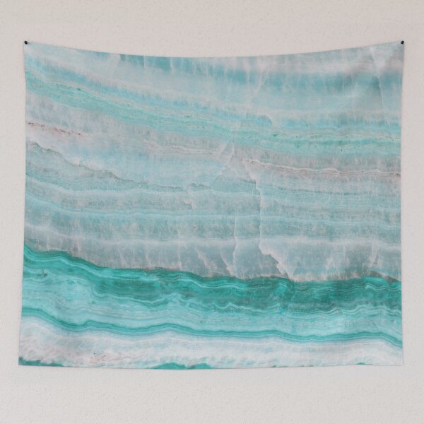 Item preview, Marble texture elegant green and blue photography designed and sold by BlankaDesigns.