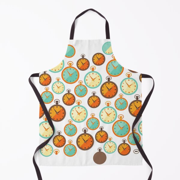 Item preview, Unique Retro Clock Pattern designed and sold by Pris25.