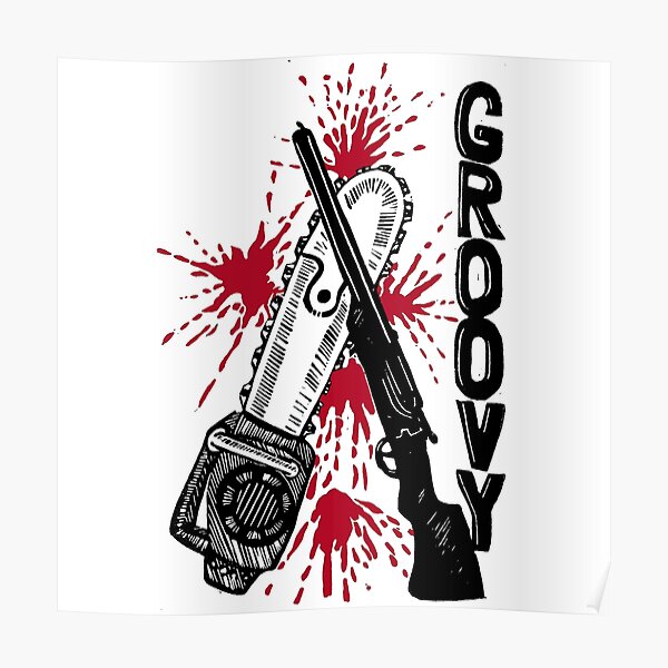 Evil Dead - Groovy Poster