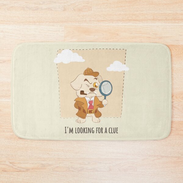 Item preview, I'm Looking for a Clue Dog Lovers | Detective Dog designed and sold by kindxinn.