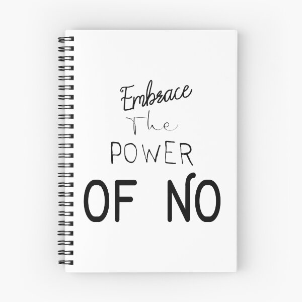 Item preview, Embrace The Power of No Black Version designed and sold by darknessjeff86.