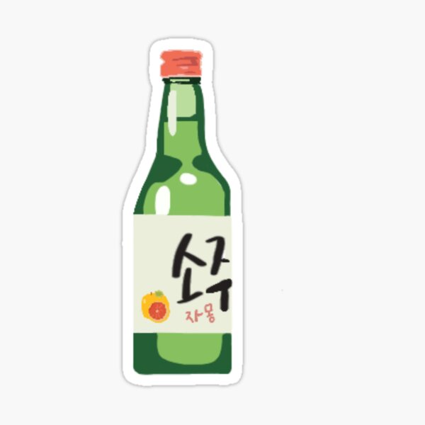 Item preview, grapefruit soju designed and sold by stickersrosaa.