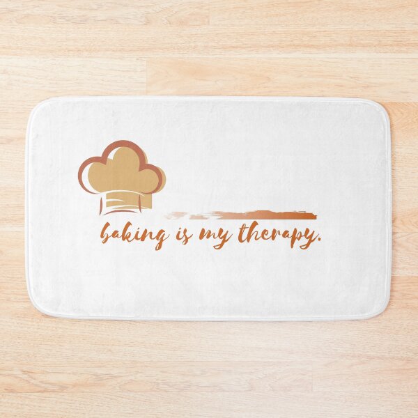 Item preview, baking is my therapy designed and sold by thecakeseries.