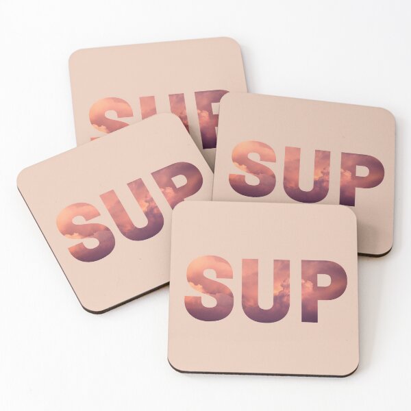 Item preview, Sup Sunset Clouds Word designed and sold by myabstractmind.