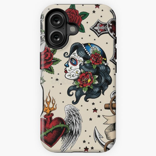 Old School Tattoo iPhone Cases for Sale | Redbubble