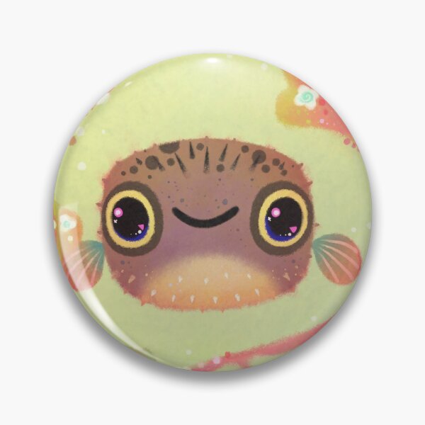 Item preview, Smiling puffer designed and sold by pikaole.