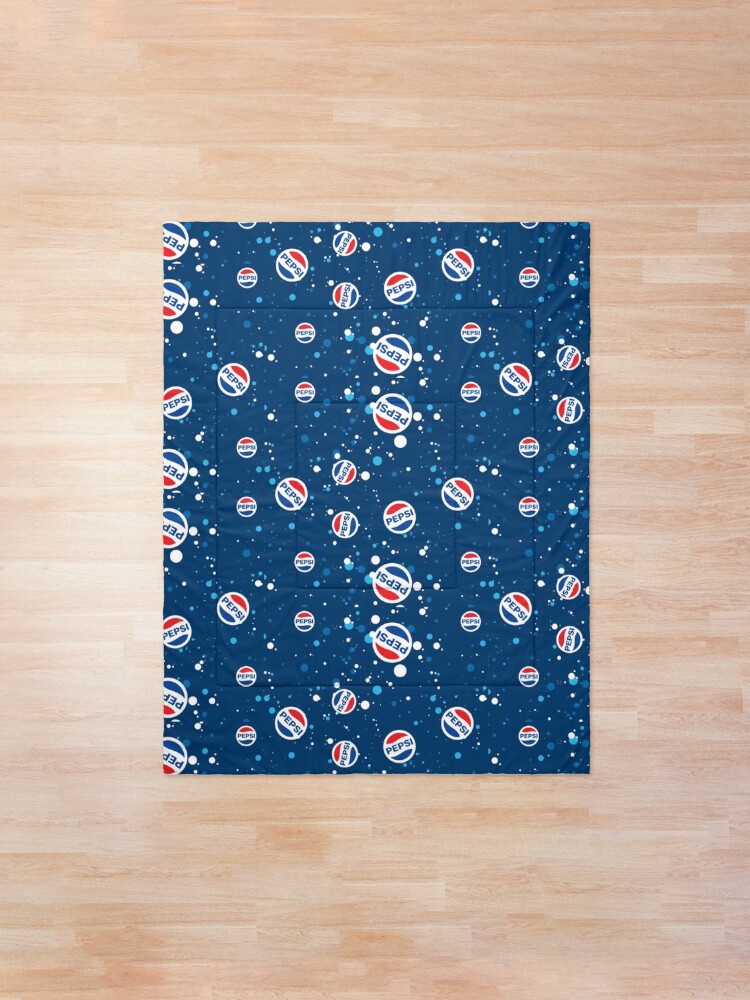 Alternate view of Blue Pepsi Circles Comforter