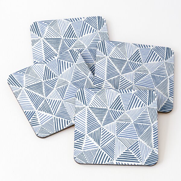 Item preview, Blue Triangle Pattern designed and sold by jamiemaher15.