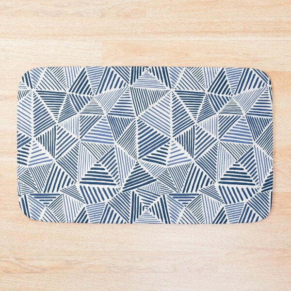 Item preview, Blue Triangle Pattern designed and sold by jamiemaher15.