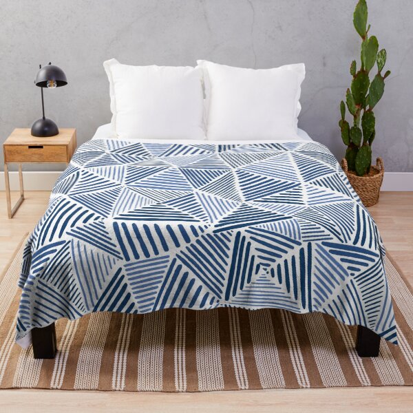 Item preview, Blue Triangle Pattern designed and sold by jamiemaher15.