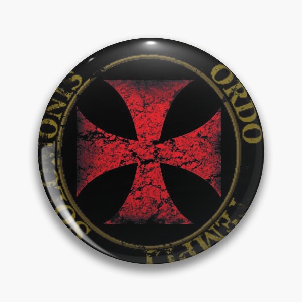 Item preview, Templar Knight Seal Cross Didtressed Symbol Medieval Warrior  designed and sold by TopTeeShop.