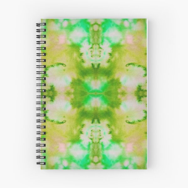Item preview, Green Pink Yellow Batik Fractal Mandala Tie dye pattern V3 designed and sold by blastshmucks.