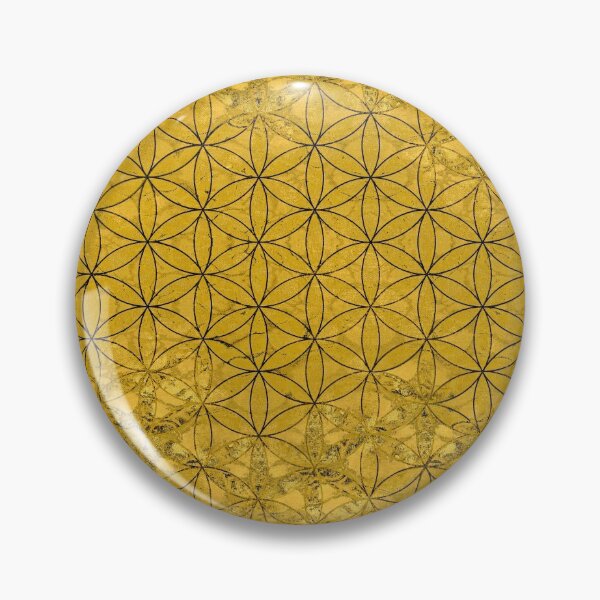 Item preview, flower of life deep gold pattern designed and sold by filippobassano.