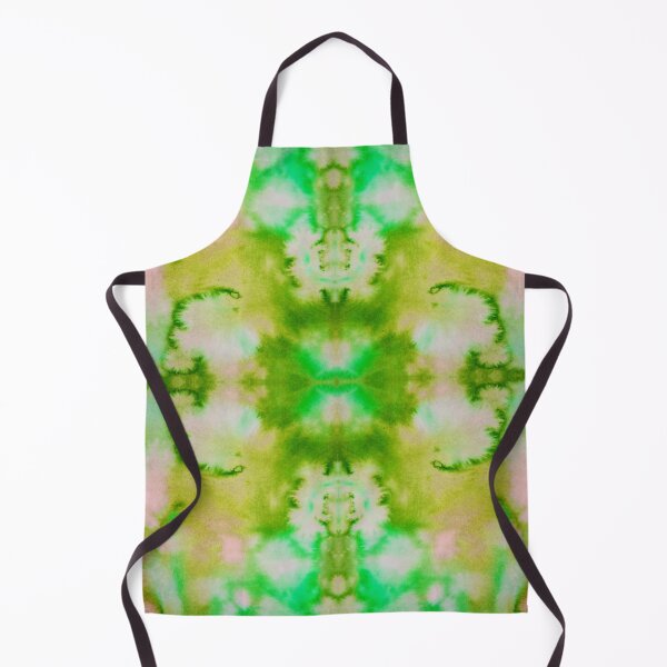 Item preview, Green Pink Yellow Batik Fractal Mandala Tie dye pattern V3 designed and sold by blastshmucks.