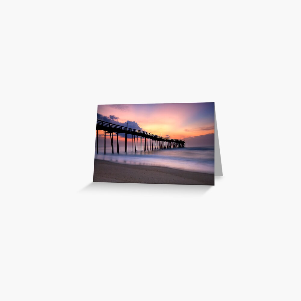Morning Glow, OBX Greeting Card