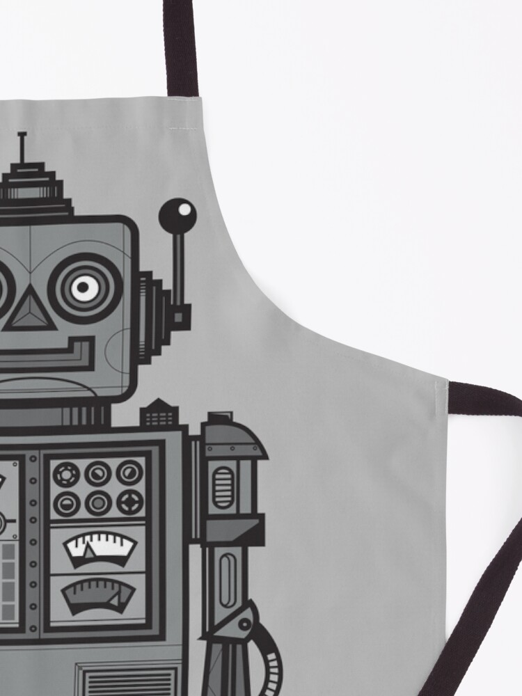 Alternate view of Vintage Robot Apron