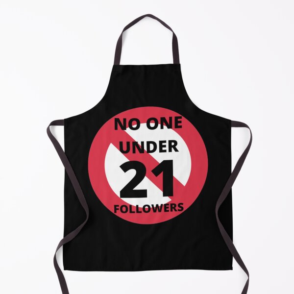 Item preview, No one under 21 followers sign designed and sold by My-Queens-Store.