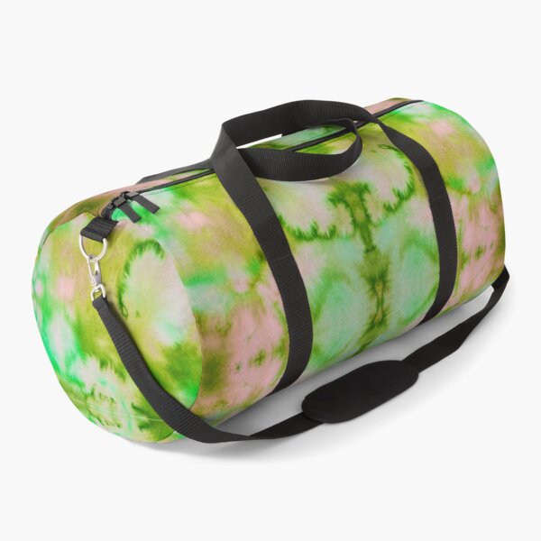 Item preview, Green Pink Yellow Batik Fractal Mandala Tie dye pattern V4 designed and sold by blastshmucks.
